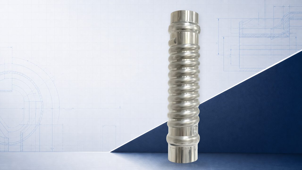 Hydroformed product sample 14