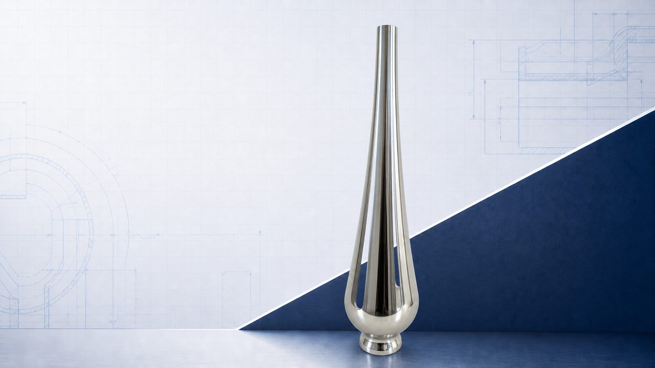 Hydroformed product sample 10