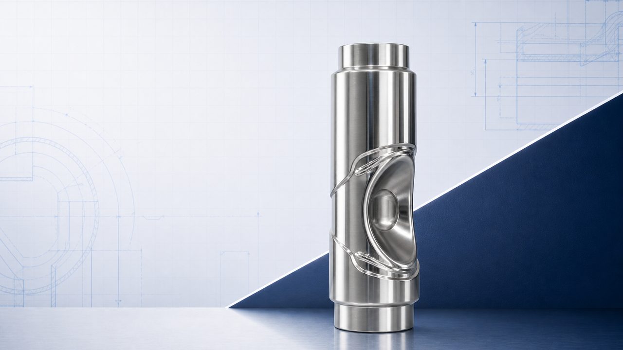 Hydroformed product sample 04