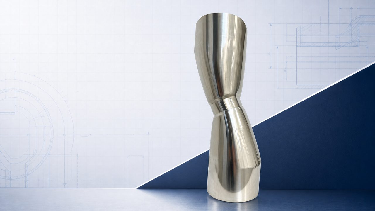 Hydroformed product sample 07