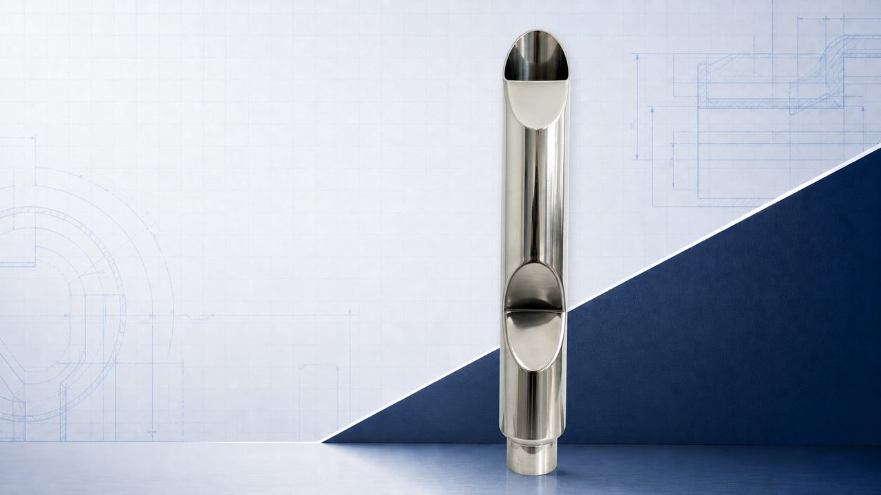 Hydroformed product sample 15